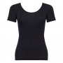 Playtex S,M,L,XL черна,бяла дамска 97% памучна тениска с къс ръкав дамски памучни блузи къси ръкави, снимка 6