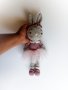Детска играчка зайче, играчка ръчна изработка, плетени играчки, подарък за дете, снимка 6