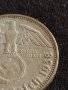 Сребърна монета 2 райхсмарки 1938г. Нацистка Германия Трети Райх с СХВАСТИКА за КОЛЕКЦИЯ 42060, снимка 9
