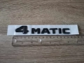 черен надпис Mercedes Benz 4matic, снимка 2
