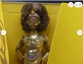 Две много редки лимитирани кукли Барби C-3PO C-3PO Puppe Doll и Stormtrooper (GLY29), снимка 9