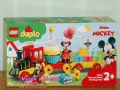 Продавам лего LEGO DUPLO 10941 - Влак за рождения ден на Мики и Мини , снимка 1