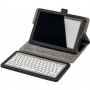 Универсален, кожен калъф за таблет 10.1" Medion MD 87129 с Bluetooth клавиатура, Черен, снимка 1 - Таблети - 27909123