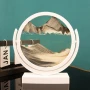Стъклен пясъчен арт-Свободно стояща динамична 3D картина с движещ се пясък, декорация за дома и офис, снимка 11