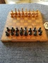 Шах с фигури и професионална дъска от 70-те години,  N:2 дървен шах и фигури, мно., снимка 6