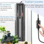 Двутръбен нагревател за аквариум PYPABL 400W, регулируем с предпазен капак, 150-200 л, снимка 4