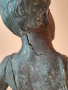 Стара авторска бронзова фигура,статуетка, снимка 8