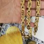 ланец от медицинска стомана Versace *314, снимка 1 - Колиета, медальони, синджири - 43368847