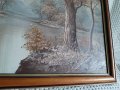 Картина от Ирен Кофиери-Маслени бой върху платно с рамка , снимка 5