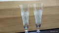 български кристал сватбени чаши, снимка 4