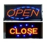 LED светеща рекламна табелa - OPEN/CLOSE, двоен сменящ се надпис