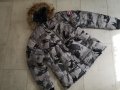 Canada Goose мъжко яке парка/ шуба 3XL, сив камуфлаж, пух, снимка 10