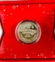 Сребърна монета - колекционерска сребърна пара̀ “Национална Лотария” 2018 г, снимка 1