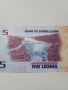 СИЕРА ЛЕОНЕ БАНКНОТА 5 ЛЕОНЕ 2022 Г , снимка 4