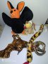 Малки плюшени играчки за момче, змия, прилеп, снимка 1