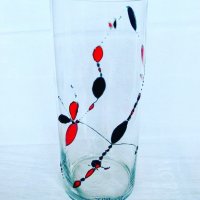 Ръчно рисувана ваза 