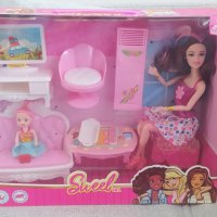 Чисто нов комплект Барби в кутия, снимка 1 - Кукли - 32250597