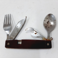 Стар войнишки джобен нож(8.3), снимка 3 - Антикварни и старинни предмети - 44908828