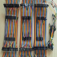 Кабели за макетиране, jumper wires, dupont cables M-M, M-F, F-F, снимка 1 - Друга електроника - 32334248