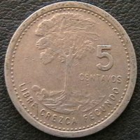 5 центаво 1979, Гватемала, снимка 1 - Нумизматика и бонистика - 28296331