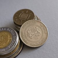 Mонета - Сингапур - 50 цента | 1985г., снимка 2 - Нумизматика и бонистика - 44002176
