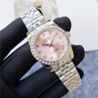 Дамски часовник Rolex Oyster Perpetual Datejust с автоматичен механизъм, снимка 3 - Луксозни - 37048332