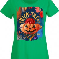 Дамска тениска Halloween 10,Halloween,Хелоуин,Празник,Забавление,Изненада,Обичаи,, снимка 8 - Тениски - 38146651