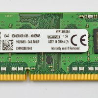RАМ памет за лаптоп KINGSTON 4 GB - DDR3-1333 Mhz