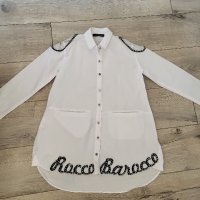 Бяла риза Roccobarocco размер S, снимка 1 - Ризи - 43019219