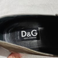 Огиринални кожени обувки Dolce Gabbana, снимка 7 - Спортно елегантни обувки - 35029285