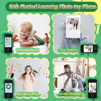 Нов Детски Учебен Телефон с HD Камера, Игри и Музика, 3-8 години, снимка 5 - Друга електроника - 43944791