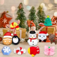 Коледен адвент календар 2023 с 24 меки играчки за деца, снимка 4 - Други - 42940749