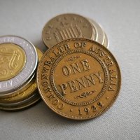 Монета - Австралия - 1 пени | 1923г., снимка 1 - Нумизматика и бонистика - 43694595