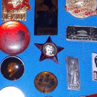 Стари руски значки с Ленин и Ленинград СССР USSR, снимка 4 - Колекции - 38867628