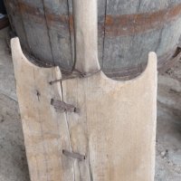 Фурнаджийска стара дървена лопата 160 см за механа или др., снимка 3 - Декорация за дома - 43307653