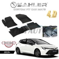 Гумени Стелки SAHLER 4D TOYOTA COROLLA HB 2019 +, снимка 1 - Аксесоари и консумативи - 44089996