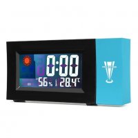 Дигитален часовник Square Clock, цветен дисплей, снимка 3 - Други стоки за дома - 38319738