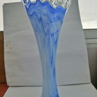 Стъклена ваза , снимка 15 - Антикварни и старинни предмети - 26751974