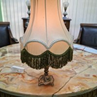 Страхотна много красива антикварна холандска нощна лампа , снимка 1 - Настолни лампи - 43582115