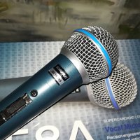 shure beta sm58s-profi microphone-ВОКАЛЕН КОМПЛЕКТ, снимка 4 - Микрофони - 28692716