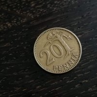 Монета - Финландия - 20 пения | 1963г., снимка 1 - Нумизматика и бонистика - 28394809