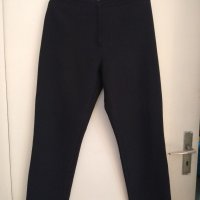 Дамски черен панталон, размер XL, снимка 1 - Панталони - 38352743