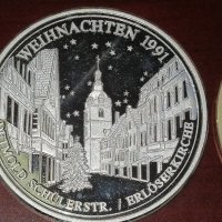 Сребърни немски медали/монети Аg 999, снимка 13 - Нумизматика и бонистика - 32856399