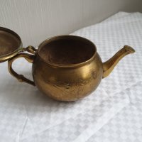 Малък бронзов чайник, снимка 7 - Антикварни и старинни предмети - 43203492