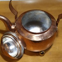 Стар метален чайник, "Leksand, made in Sweden", снимка 6 - Сервизи - 35639164