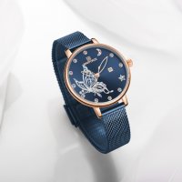 Дамски часовник NAVIFORCE Blue/Gold 5011 RGBE., снимка 5 - Дамски - 34724671