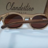 Clandestino Оригинални слънчеви очила100%UV Гарантиран произход гаранция , опция преглед и тест, снимка 3 - Слънчеви и диоптрични очила - 28667506