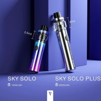 Vaporesso Sky Solo Plus 3000mah 8ml. vape нов вейп промоция, снимка 10 - Вейп без пълнители - 26553837