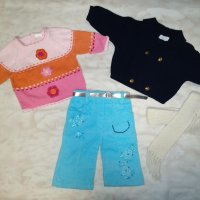 Бебешки дрехи за момиче ръст 68 см, снимка 1 - Комплекти за бебе - 27890584