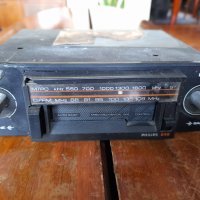 Старо Авто Радио,Радиокасетофон Филипс,PHILIPS #4, снимка 2 - Антикварни и старинни предмети - 39385012